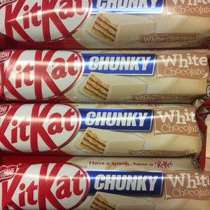 12x KitKat Chunky White Chocolate Bars (3 Packs of 4x40g)