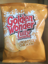 32x Packs of Golden Wonder Roast Chicken Crisps (32x32.5g)