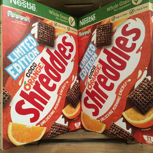 2x Nestle Shreddies COCO ORANGE Cereal (2x460g)