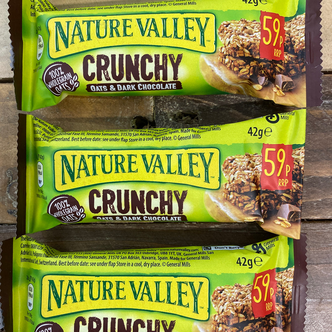 12x Nature Valley Crunchy Granola Oats & Chocolate Bars (12x42g)