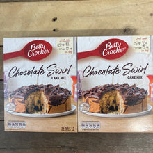 Betty Crocker Chocolate Swirl Cake Mix