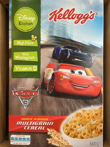 Kellogg’s Disney Cars 3 Multigrain Honey Cereal 350g