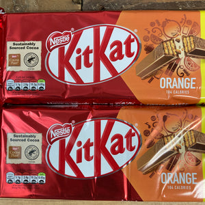 KitKat 2 Finger Orange Chocolate Bars