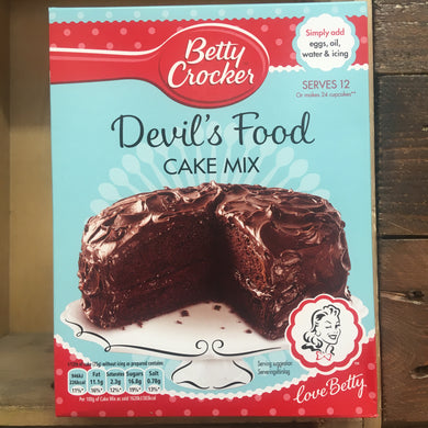 Betty Crocker Devil’s Food Cake Mix 425g