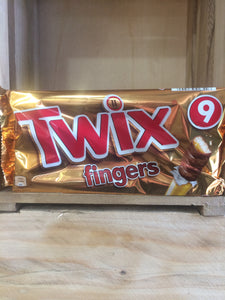 Twix Fingers 9 Pack 207g