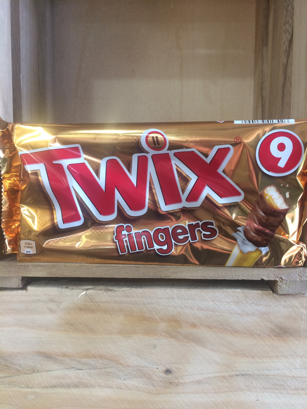 Twix Fingers 9 Pack 207g