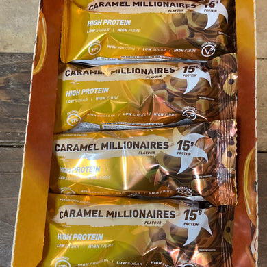 Maximuscle Caramel Millionaires Protein Bar 45g