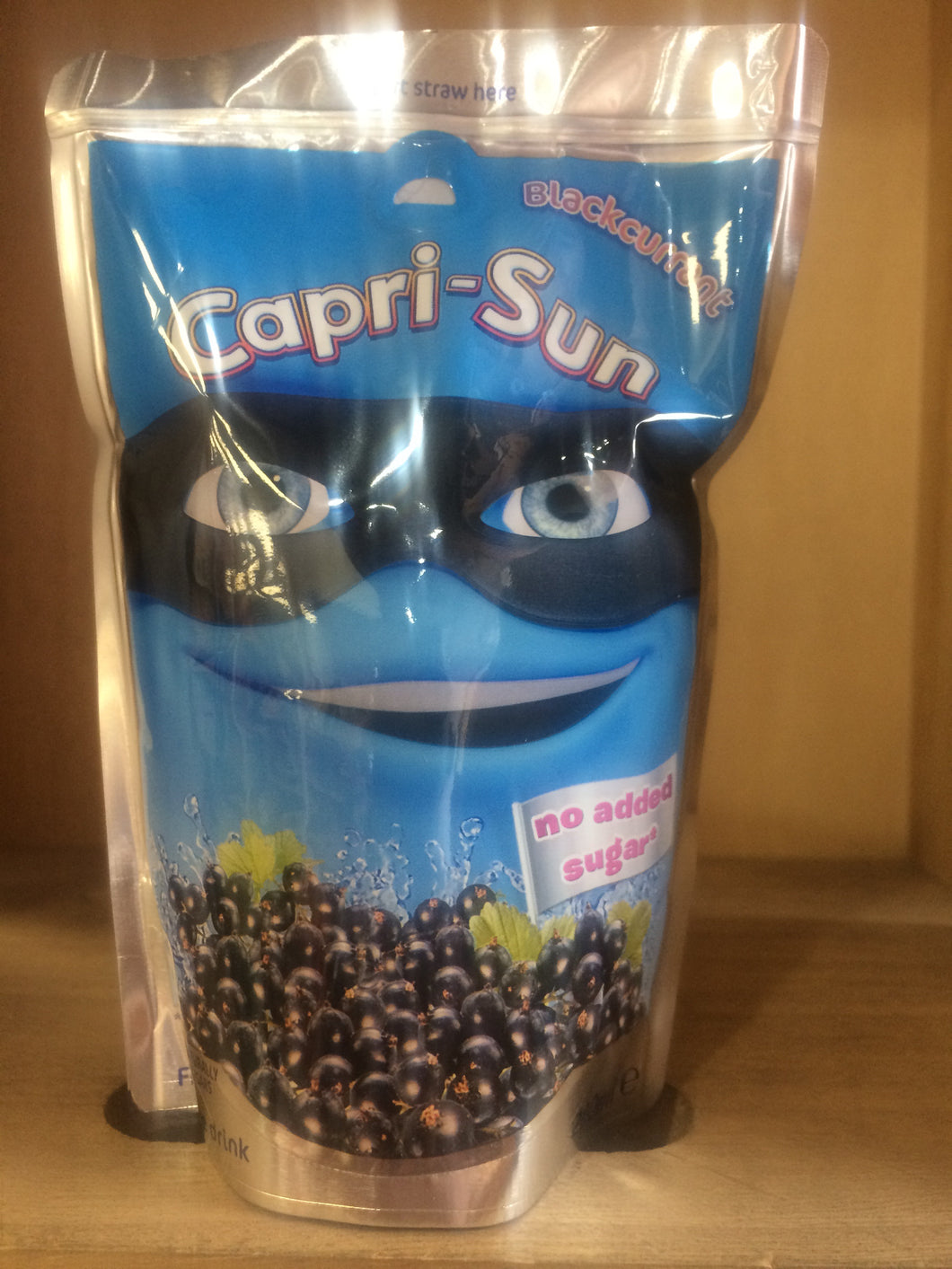 Capri-Sun Blackcurrant Fruit Juice Drink 200ml