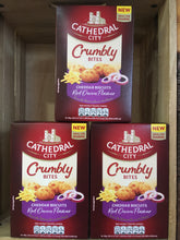 3x Cathedral City Crumbly Bites Cheddar & Red Onion (3x100g)
