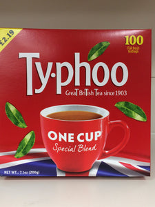 Typhoo One Cup 100 bags