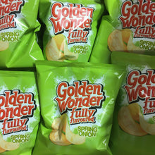 Golden Wonder Spring Onion Flavour Crisps