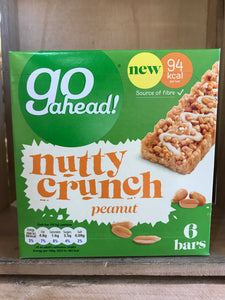 Box of 5x Go Ahead Nutty Crunch Peanut (30x19.5g Bars)