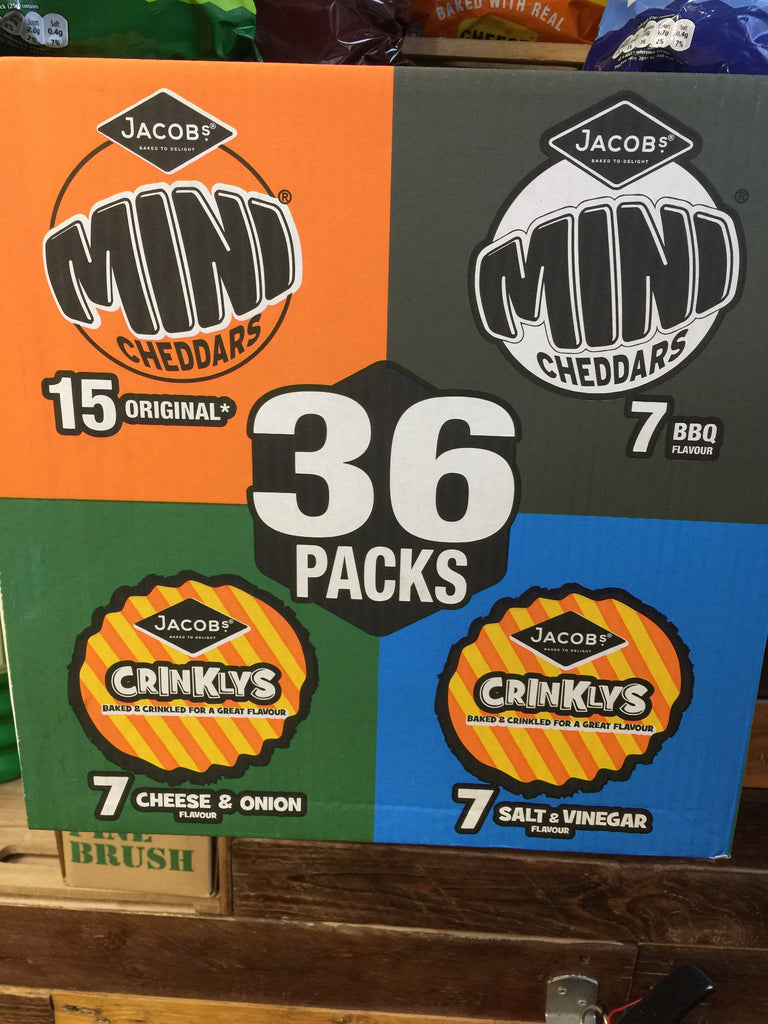 Jacobs Variety Box 36 Pack 900g & Low Price Foods Ltd