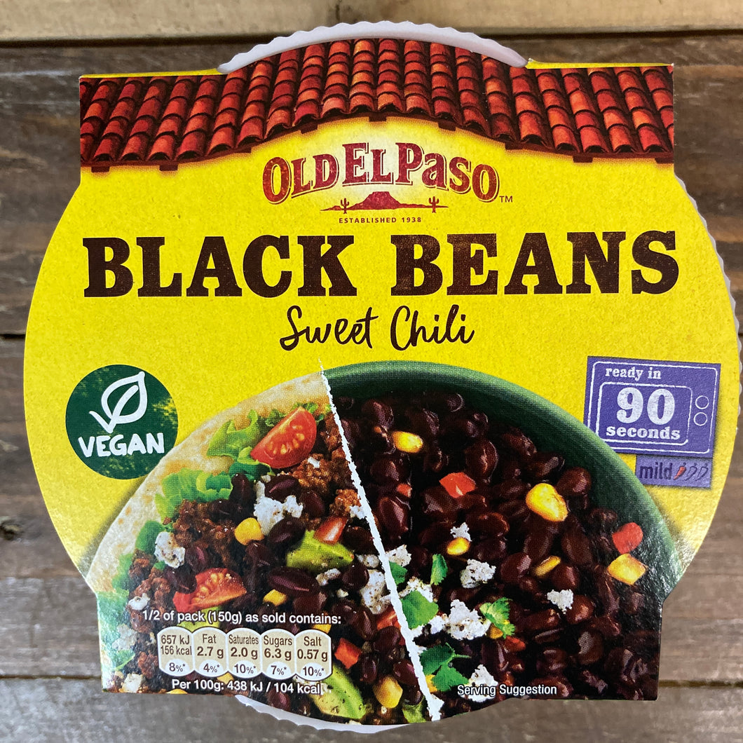 Old El Paso Black Beans Sweet Chili