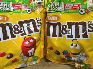 2x M&M's Peanut Large Pouch Bags (2x268g)