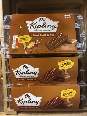 24x Mr Kipling Chocolate Slices (3x8 Pack)