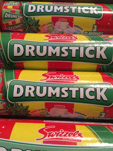 4x Swizzels Drumstick Mixed Drumsticks Gift Tubes (4x108g)