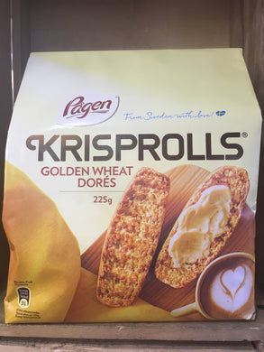 Pagen Golden Krisprolls 225g