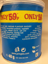 Pringles Salt & Vinegar 12x 40g Tray