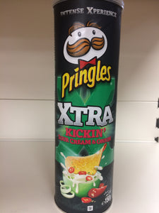 5x Pringles Xtra Kickin' Sour Cream & Onion (5x175g)