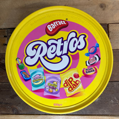 Barratt Retro Sweets Tub 630g