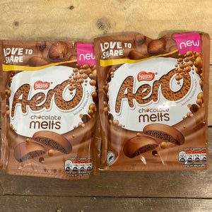Aero Melts Milk Chocolate Sharing Bag