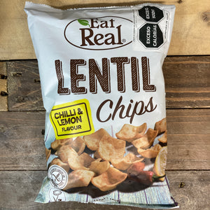 Eat Real Chilli & Lemon Lentil Chips 113g