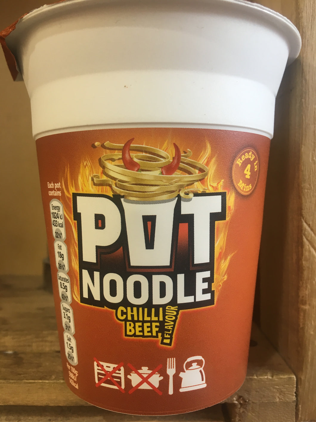 Pot Noodle Chilli Beef 90g