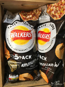 10x Walkers American Hot Pizza 25g (2x5 Pack)