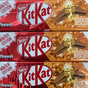 27x KitKat 2 Finger Caramelised Chocolate Bars (3 Packs of 9 Bars)