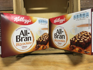 12x Kellogg's All Bran Cake Bars with Chocolate Chips (2 Packs of 6 Bars)