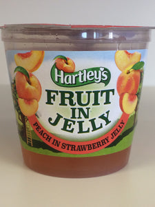 Hartley's Peach in Strawberry Flavour Jelly Pot 120g