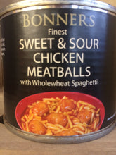 Bonners Finest Sweet & Sour Chicken Meatballs in Spaghetti 200g