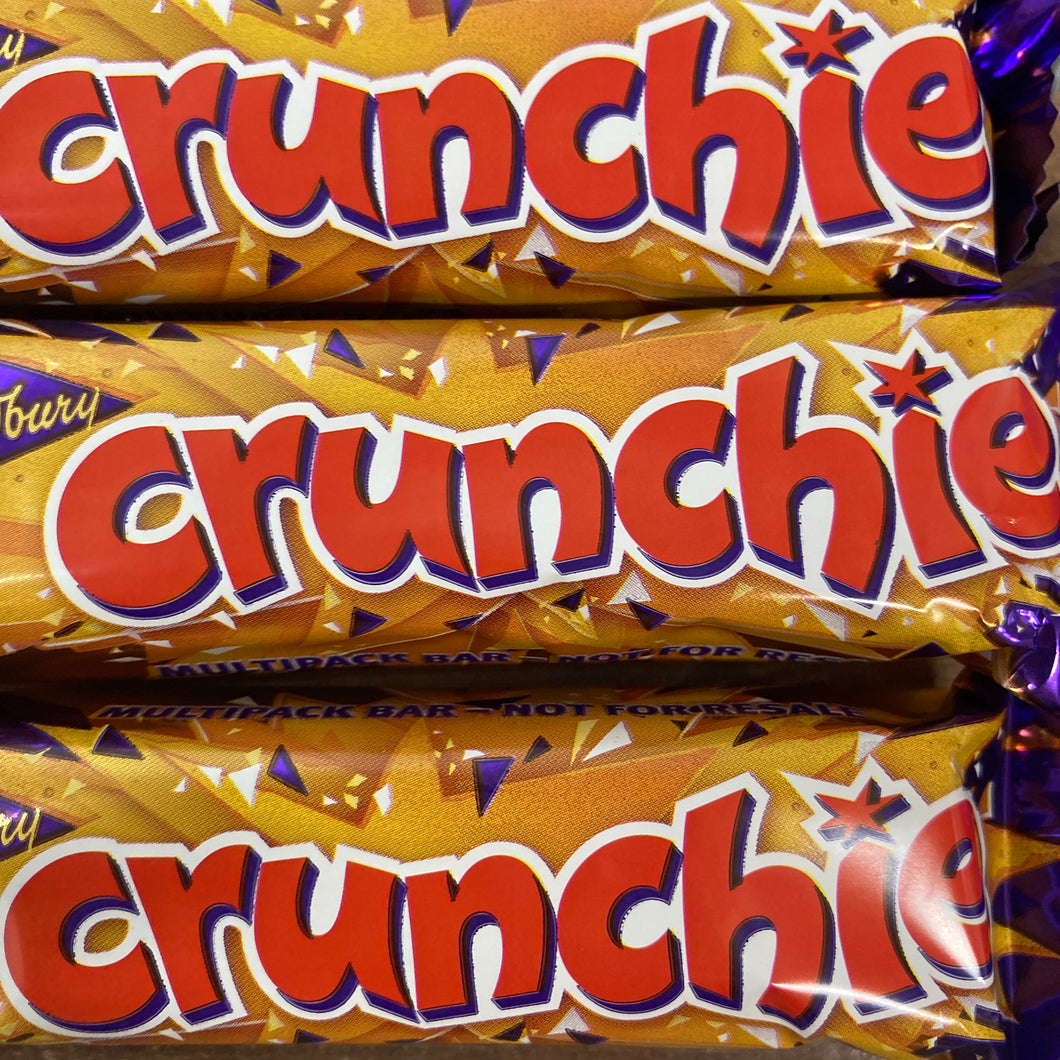 Crunchie Block 12x Cadbury Crunchie Bars (3 Packs of 4x26.1g) & Low Price Foods Ltd