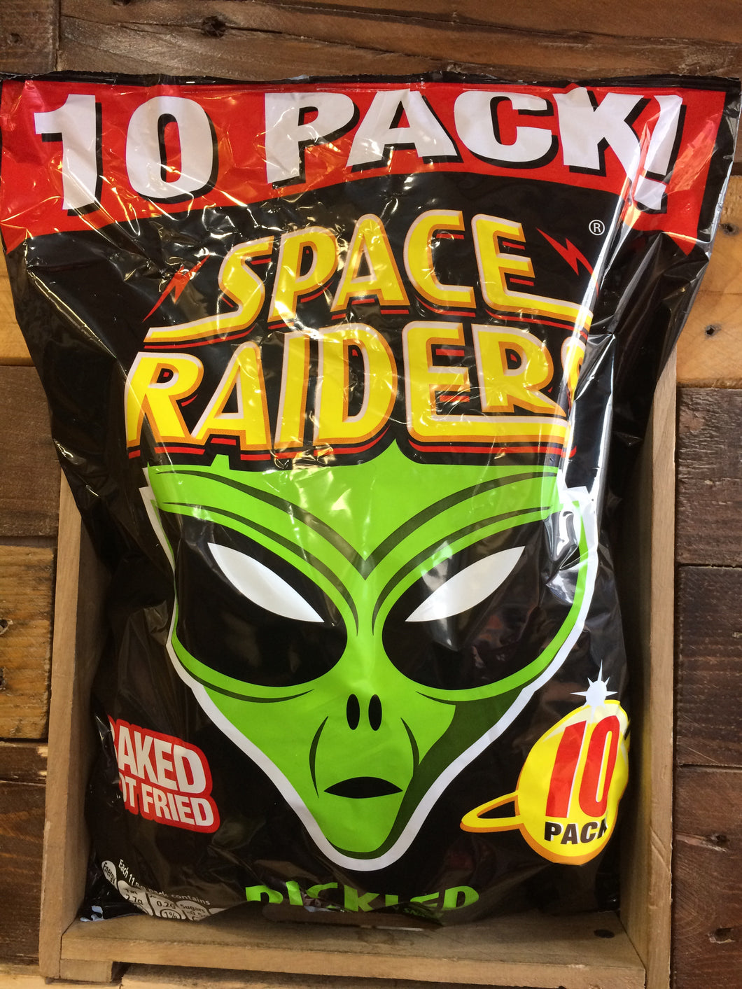 Space Raiders Pickled Onion 10 Pack 118g
