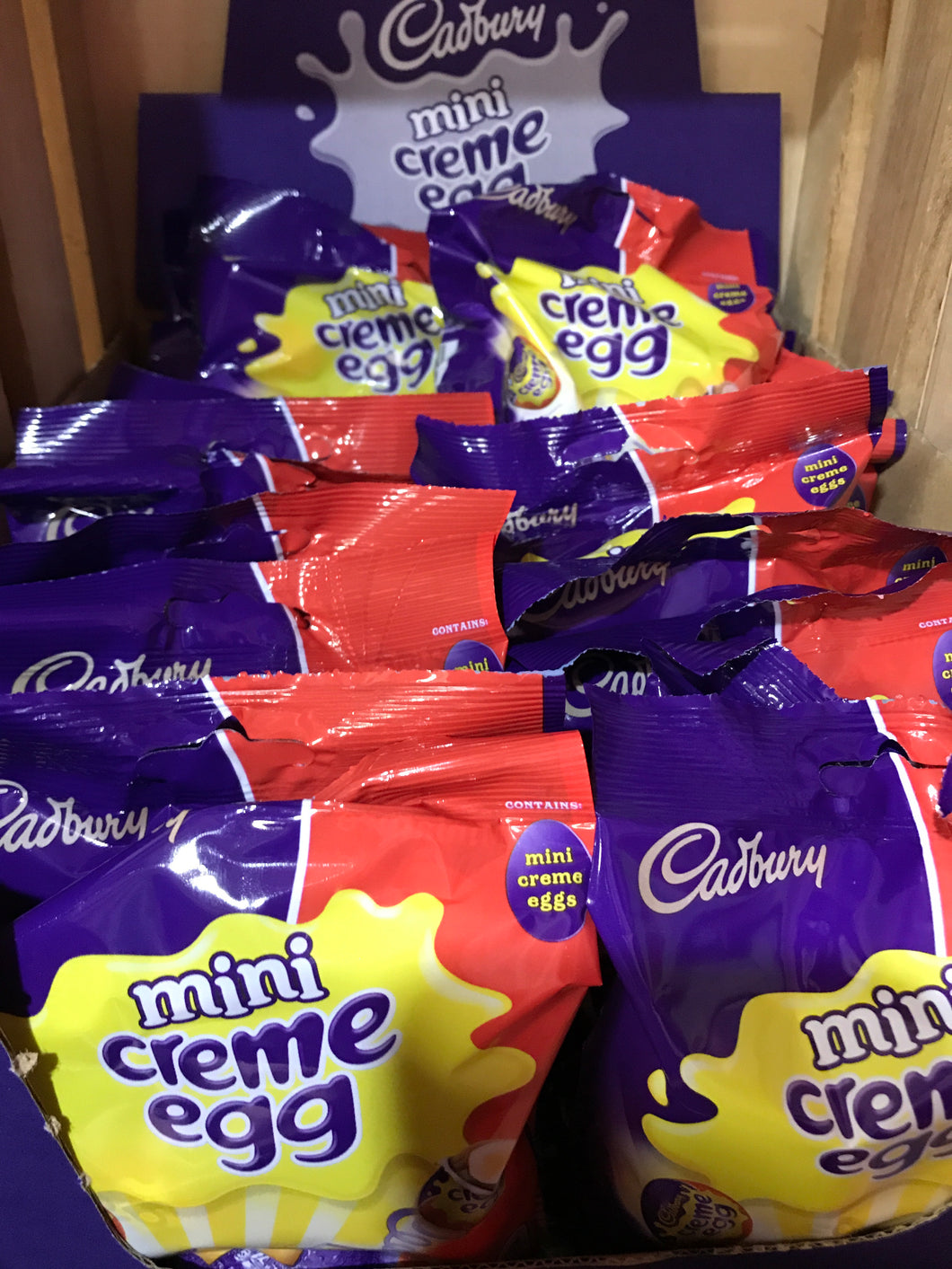 22x Cadbury Mini Creme Eggs Bags (22x89g)