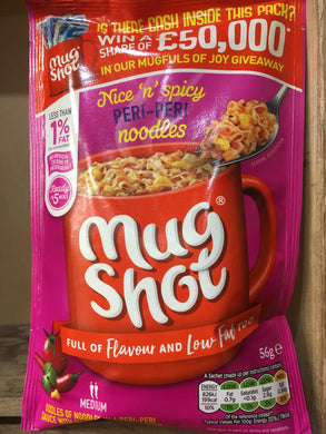 Mugshot Peri Peri Noodles 56g