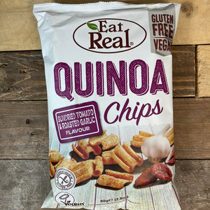 Eat Real Sundried Tomato & Garlic Quinoa Chips 80g