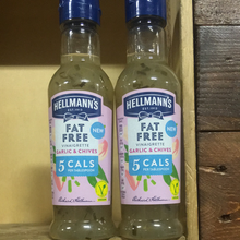 8x Hellmann's Fat Free Vinaigrette Garlic & Chives (8x210ml)