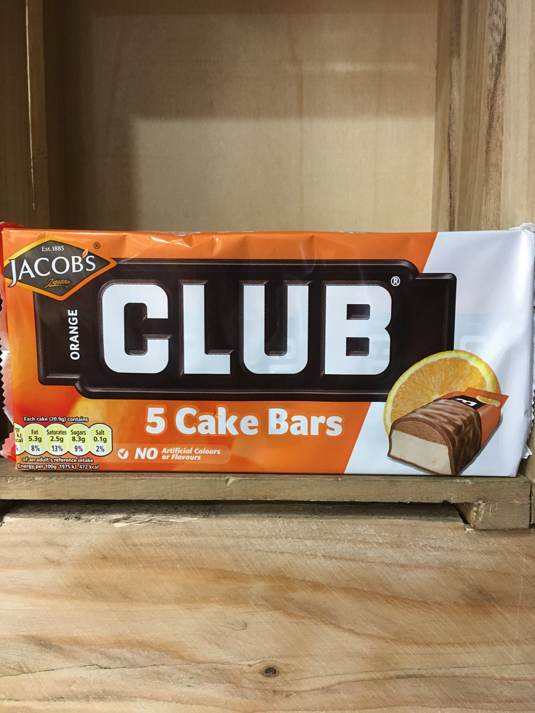 McVitie's Club 5 Cake Bars