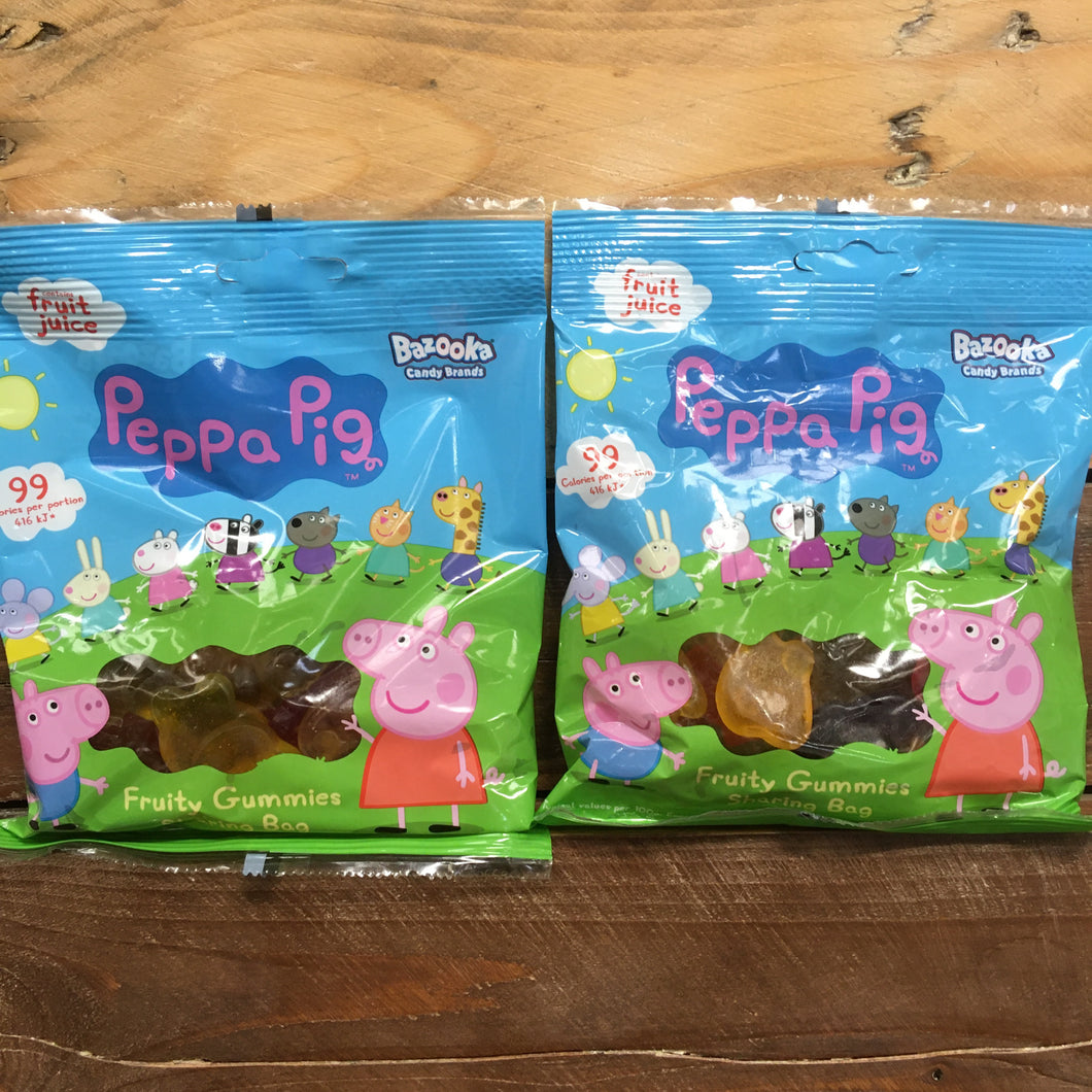4x Peppa Pig Fruity Gummies Sharing Bags (4x120g)