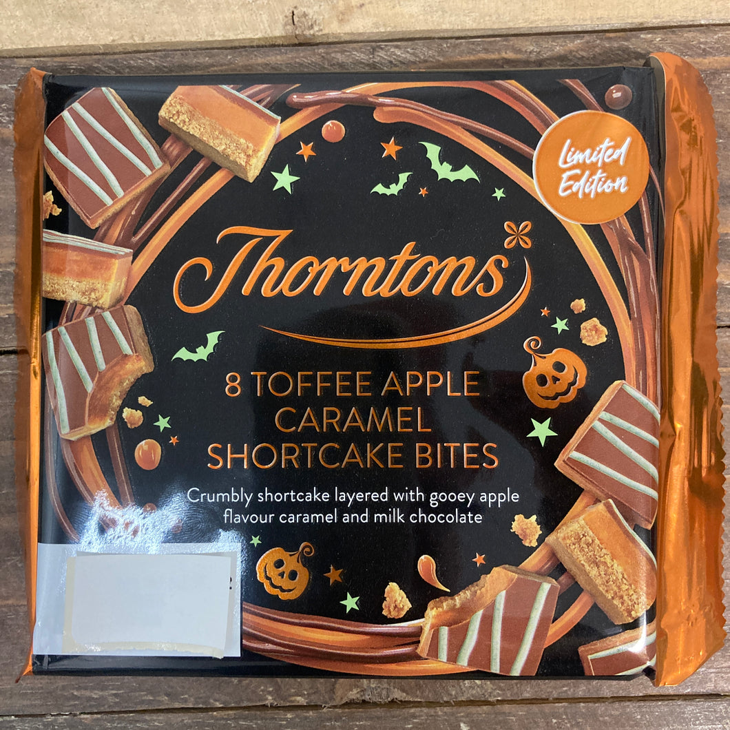 Thorntons Limited Edition Toffee Apple Caramel Shortcake Bites