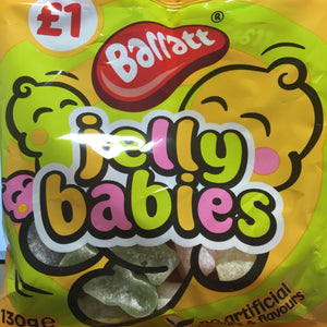 2x Barratt Jelly Babies Sharing Bags (2x130g)