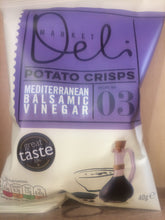 5x Market Deli Mediterranean Balsamic Vinegar Crisps (5x40g)