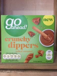 Go Ahead Crunchy Dippers Salted Caramel 4x30g