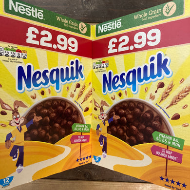 2x Nestle Nesquik Cereal (2x375g)