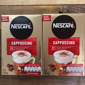 Nescafe Cappuccino Instant Coffee Sachets