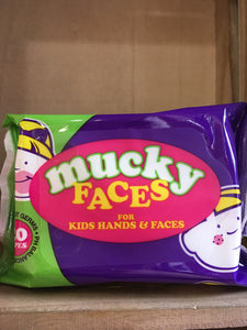 Mucky Faces Wipes For Kids 20x Wipes