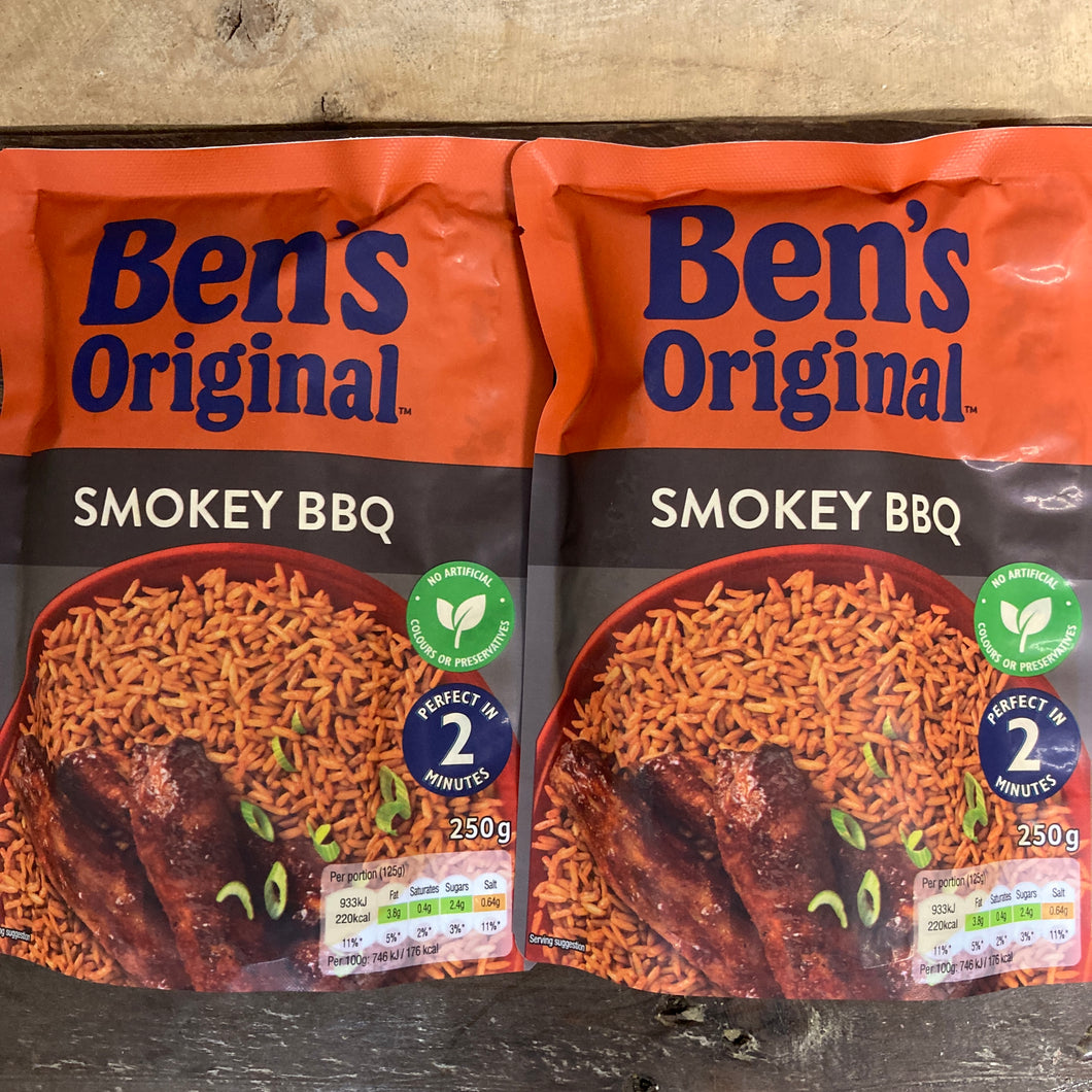 Bens Original Smokey BBQ Microwave Rice