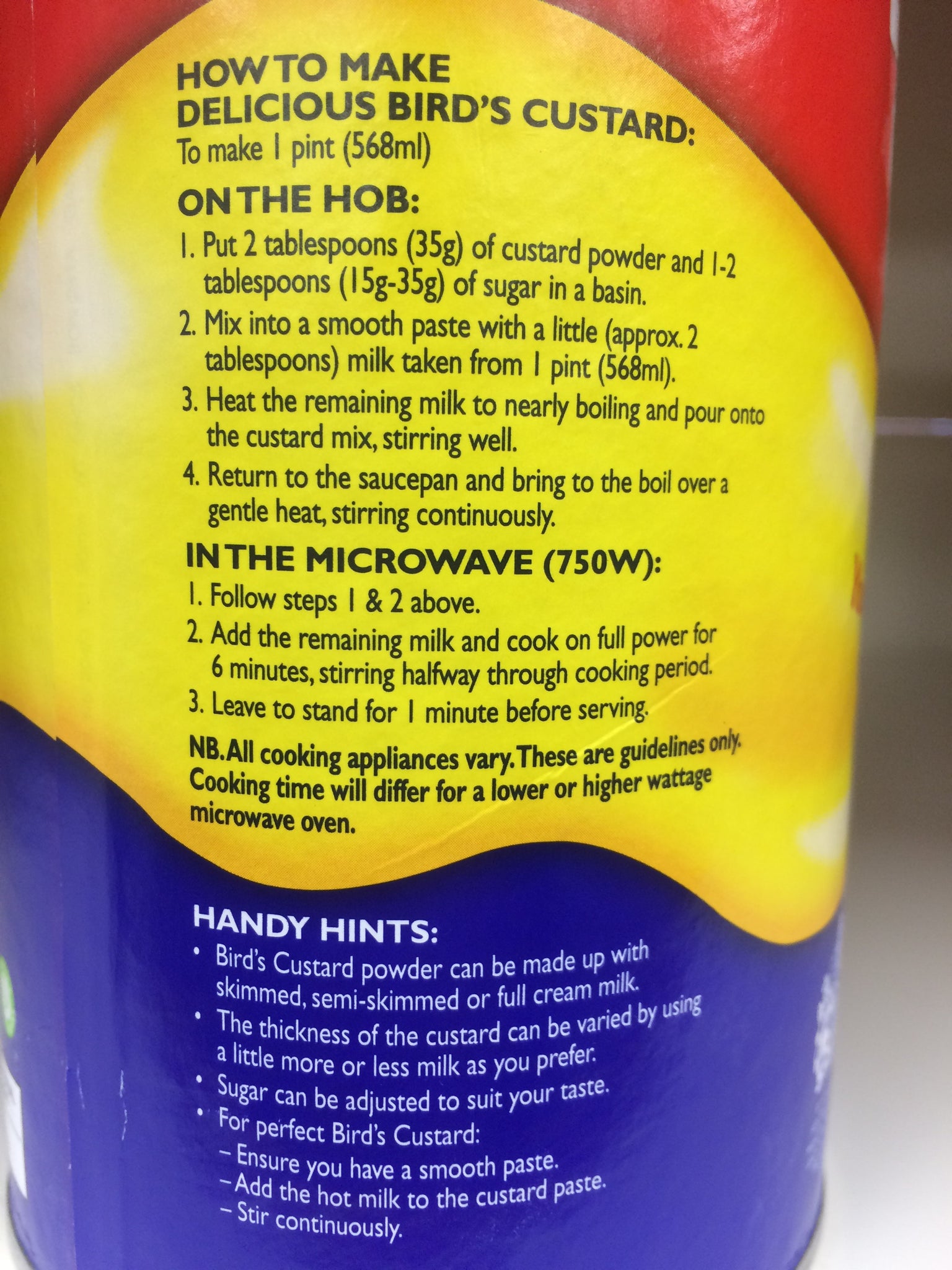 Birds Custard Powder 600g Low Price Foods Ltd birds-custard-powder-600g-low-price-foods-ltd